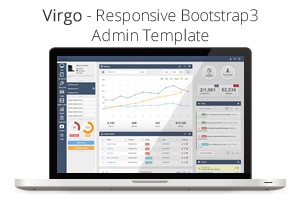 Virgo - Responsive Bootstrap 3 Admin Template - 2