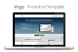 Virgo - Responsive Bootstrap 3 Admin Template - 3